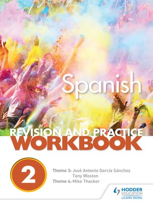 cover image of AQA A-level Spanish Revision and Practice Workbook